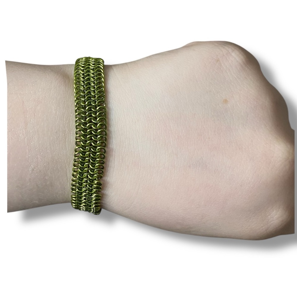 Handmade classic European 4 in 1 Medieval Renaissance Y2K goth grunge bracelet